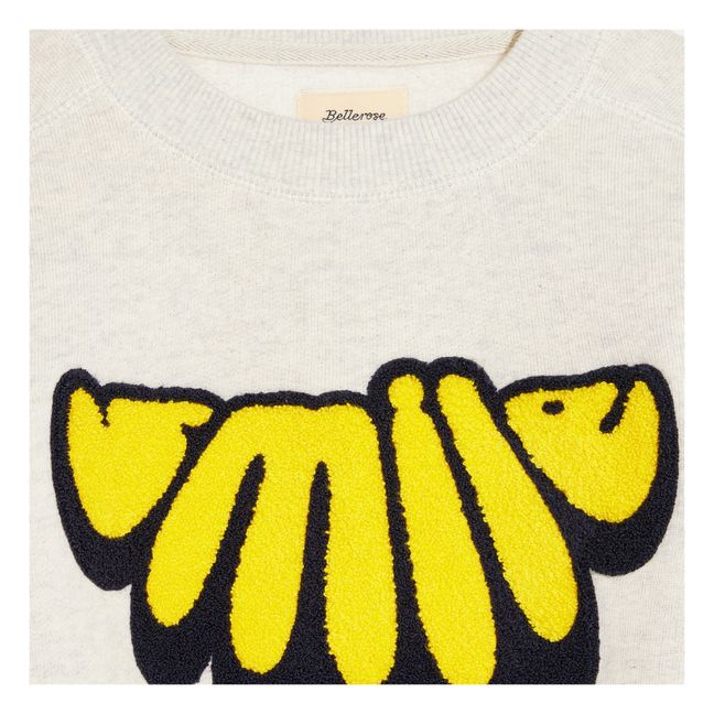 Sweat Fadol Smile | Gris Jaspeado