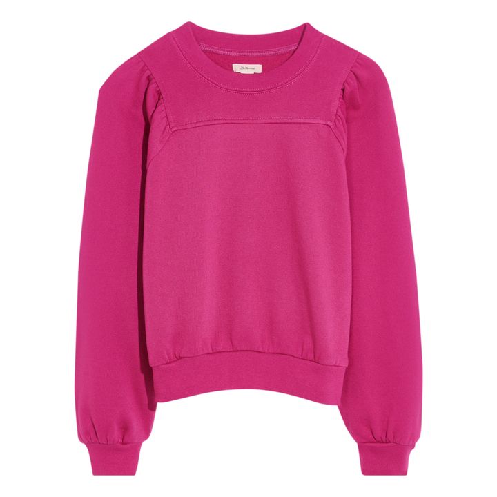 Fajo plain sweatshirt | Cherry red- Product image n°0