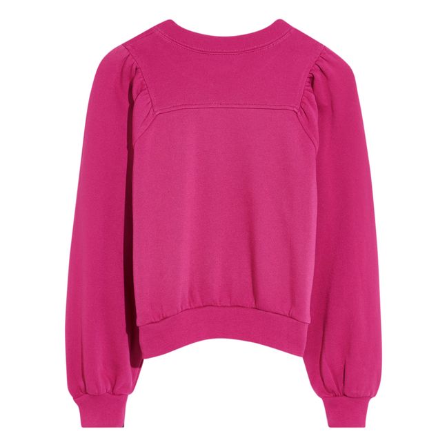 Sweat Fajo Uni | Rouge cerise