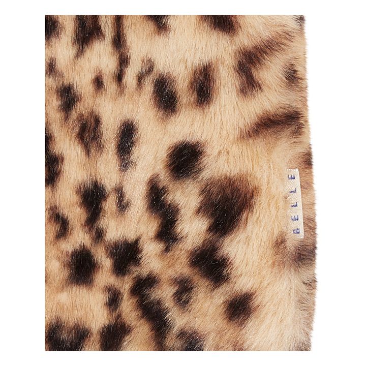Hellohi Faux Fur Printed Phone Case | Beige- Product image n°3