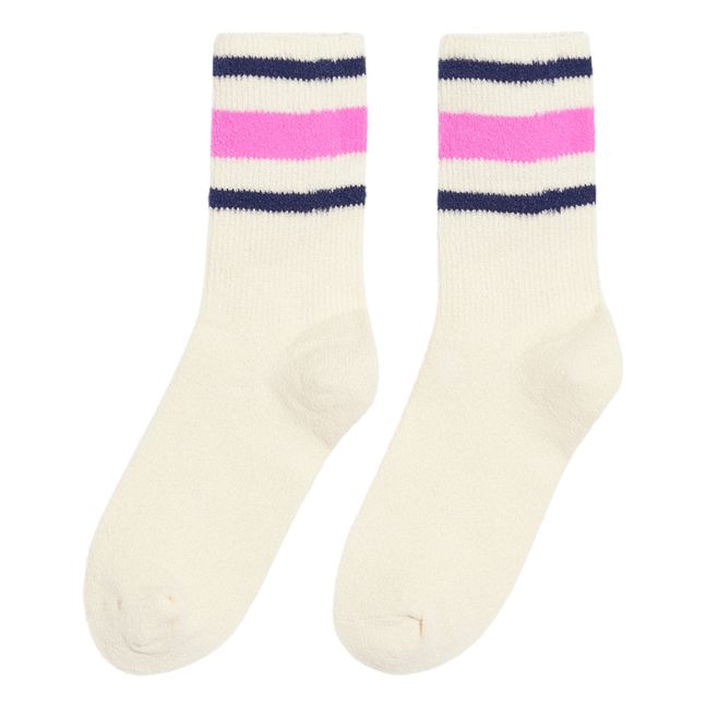 Belvet Socken Streifen | Seidenfarben