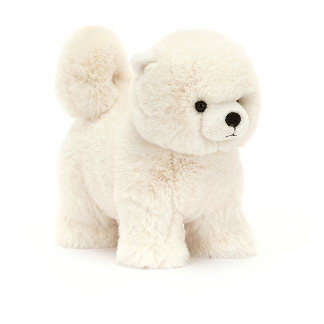 Peluche Daphne Pomeranian | Blanc