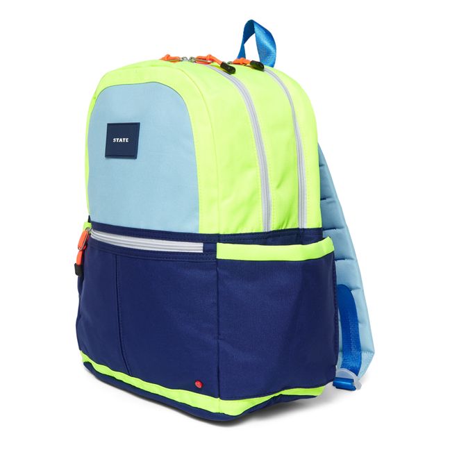 Kane Double Backpack | Fluorescent green