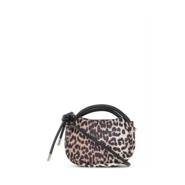 Tasche Mini Knot Bedruckt Recyceltes Material | Leopard
