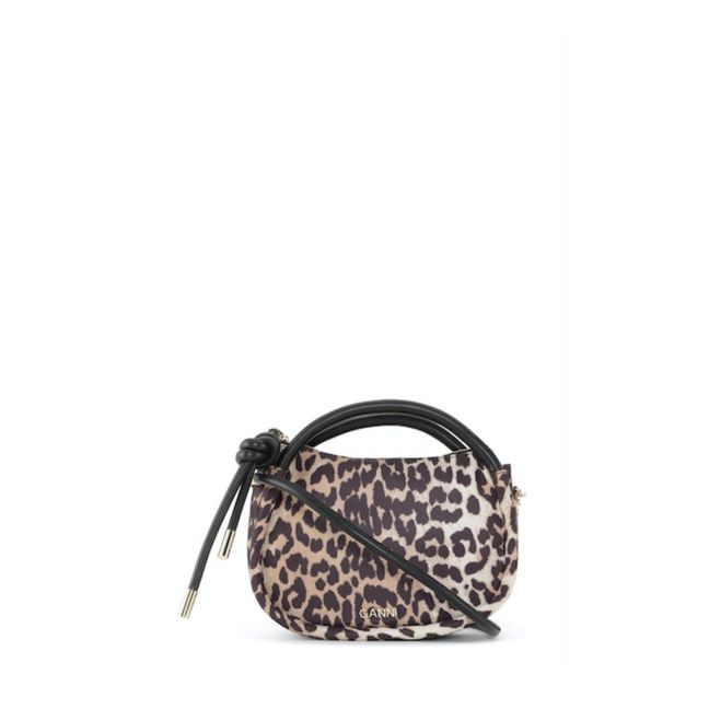 Sac Mini Knot Imprimé Matières Recyclées | Léopard