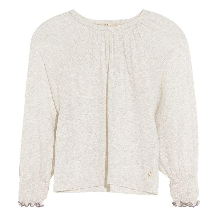 Molly Long Sleeve T-Shirt | Heather grey- Product image n°0
