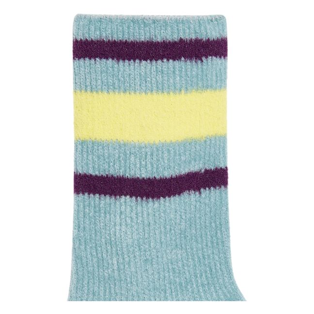 Chaussettes Belvet Rayures | Gris
