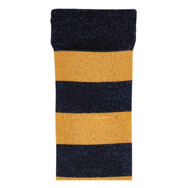 Bisar Striped Top Socks | Yellow- Product image n°2