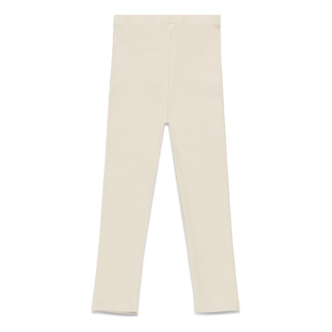 Legging Coton Bio Ellie  - Festive  | Ecru