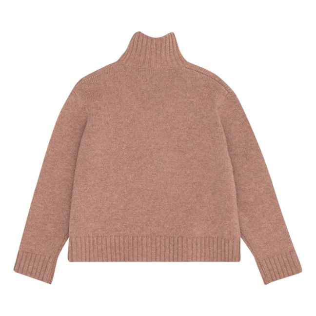 Pull Mérinos Col Boutonné Cero | Camel