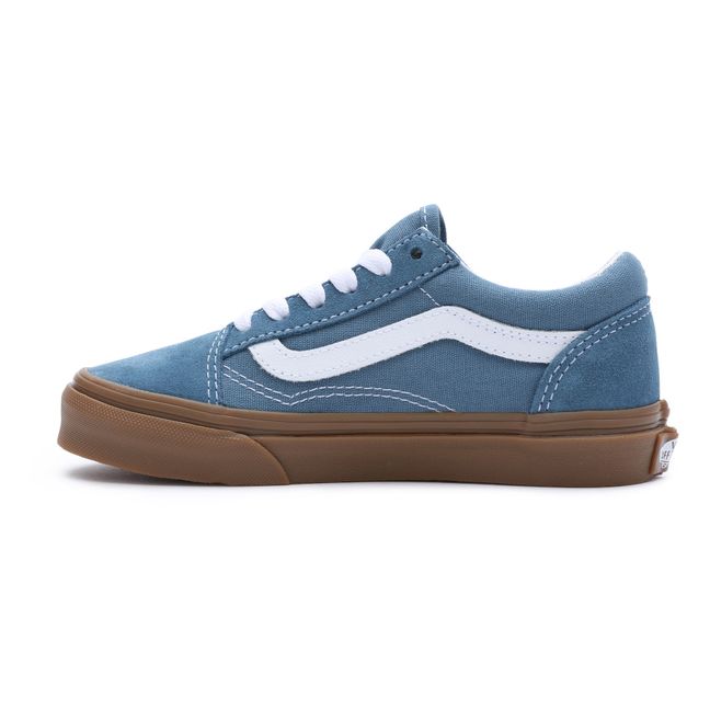 Sneakers Schnürsenkel Old Skool Sohle Gummi | Blau