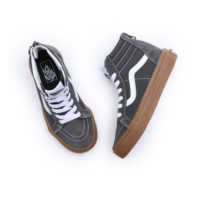SK8-Hi Rubber Sole Sneakers | Grey
