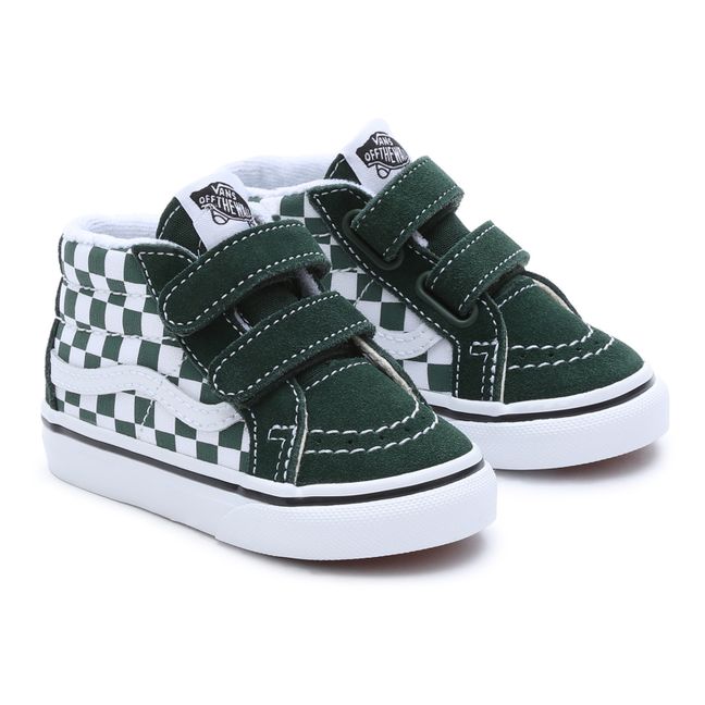 Vans damier cheap arc en ciel