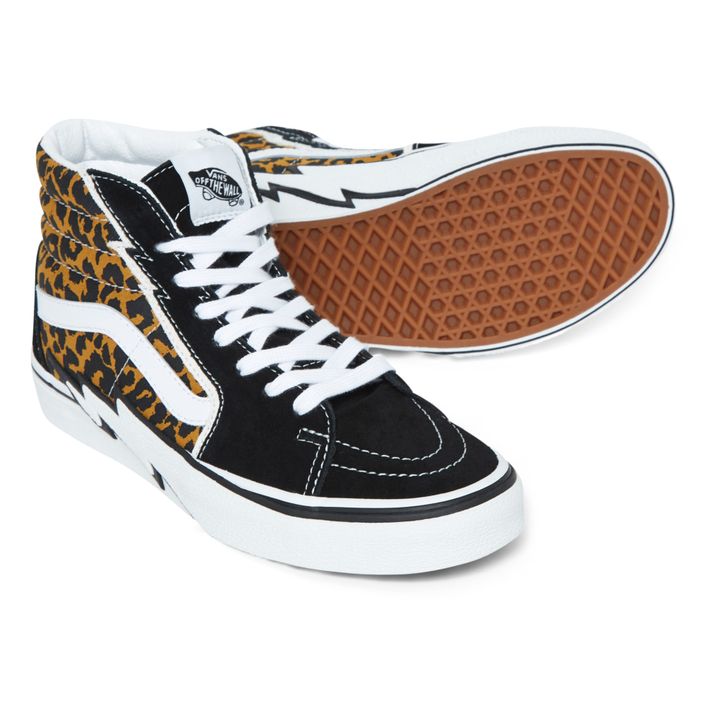 UA SK8-Hi Bolt Sneakers | Leopard- Produktbild Nr. 1