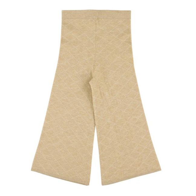Pantalon Maille Ona | Camel