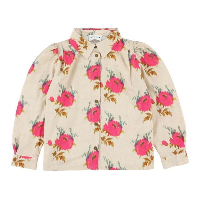 Blouse Fleur Tessy | Beige