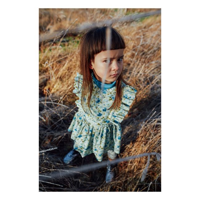 Robe Fleur Thelma | Vert Menthe