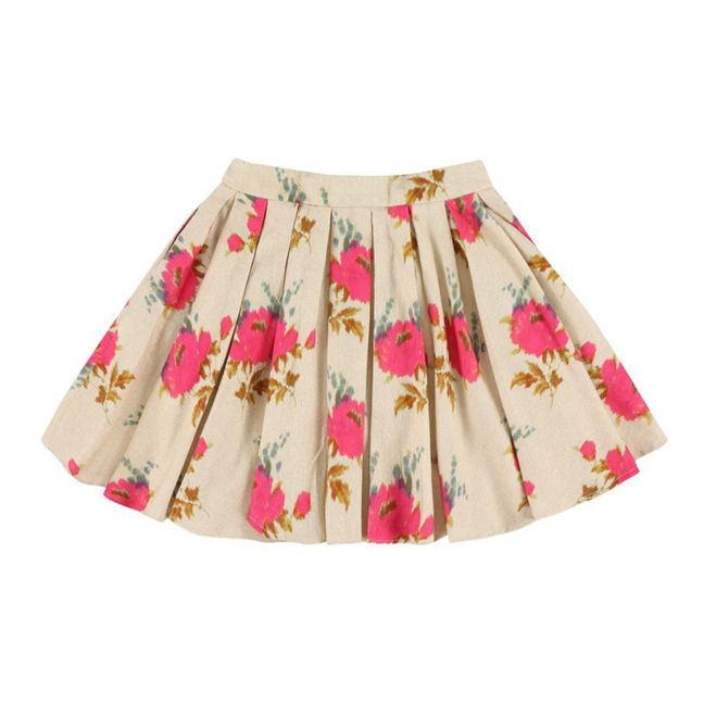 Jupe Fleur Target | Beige