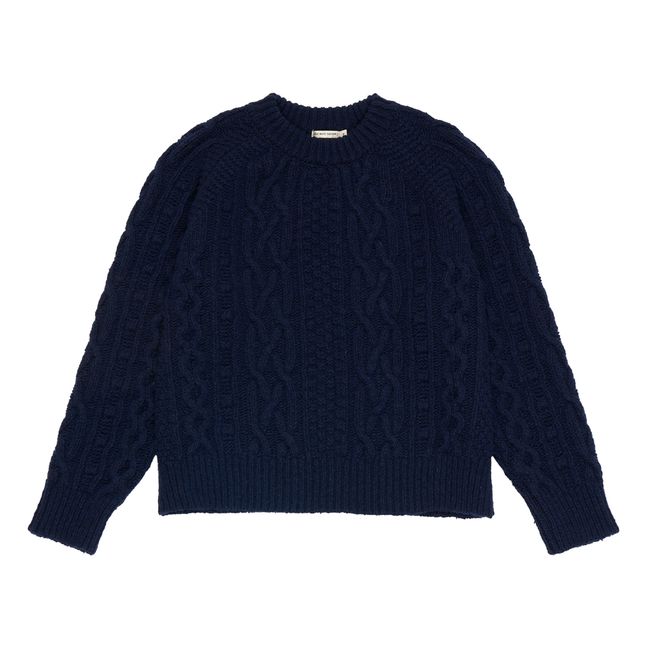 Pullover Classic Tirso Recyceltes Material | Navy