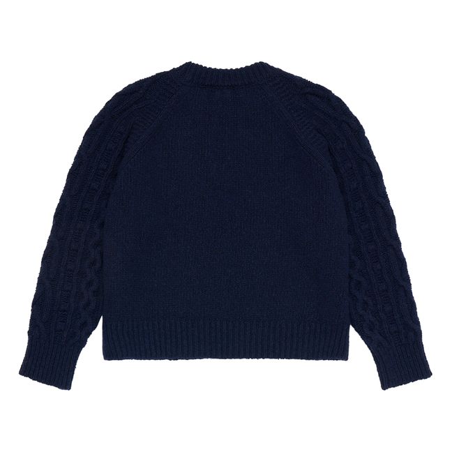 Pullover Classic Tirso Recyceltes Material | Navy