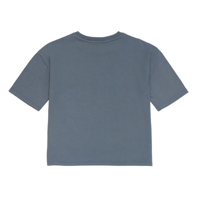 T-Shirt Amara Oversized Coton Responsable | Bleu gris