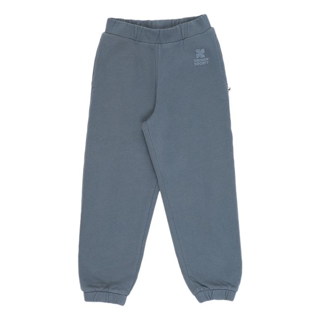 Jogger Amara Algodón Responsable | Azul Gris