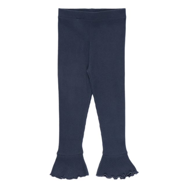 Legging Betsy Flare Coton Responsable | Bleu marine