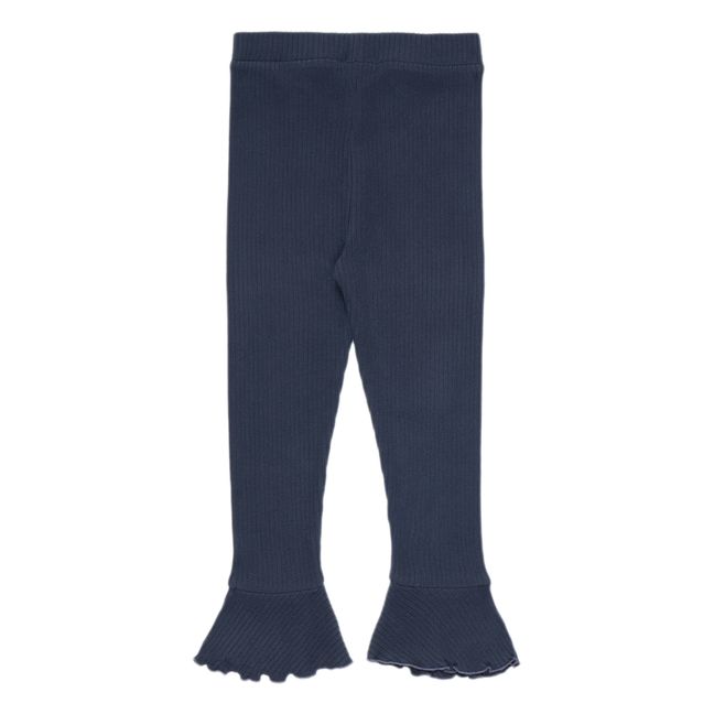 Legging Betsy Flare Coton Responsable | Bleu marine