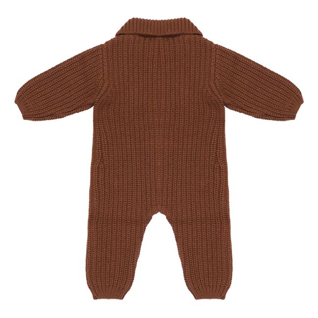 Onesie overalls Recycled materials | Brown
