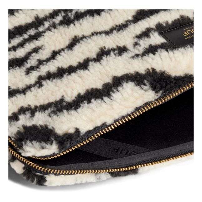 Housse d'ordinateur Artic 13" - Edition Teddy | Noir/Blanc