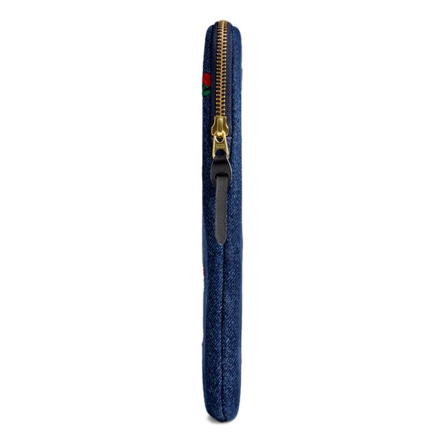 Housse d'ordinateur Amy 13" et 14" en denim | Denim
