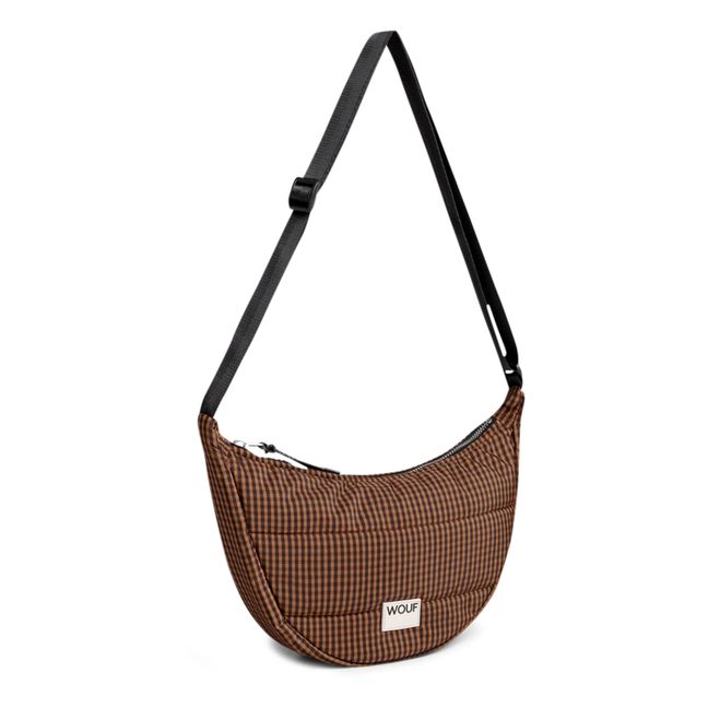 Gesteppte Crossbody-Bag Camille | Braun