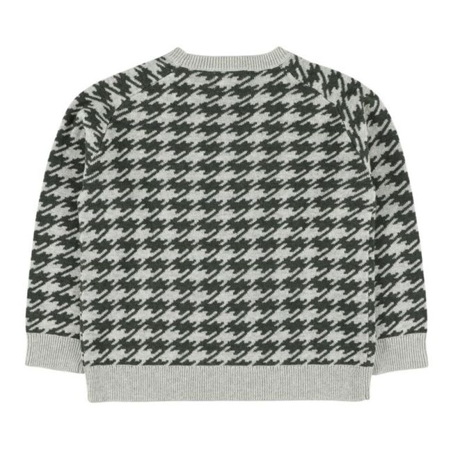 Pullover aus Jacquard-Wolle Tamas | Grau