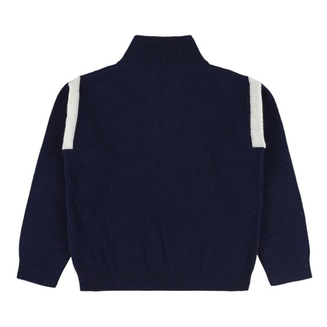 Pullover aus Wolle Tiena | Navy