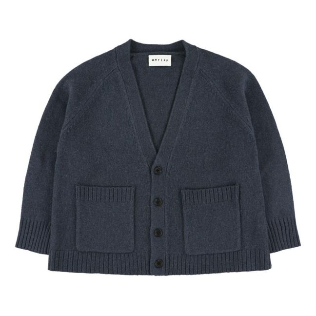 Weste Wolle Timon | Navy
