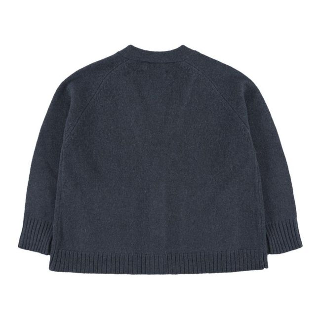 Weste Wolle Timon | Navy