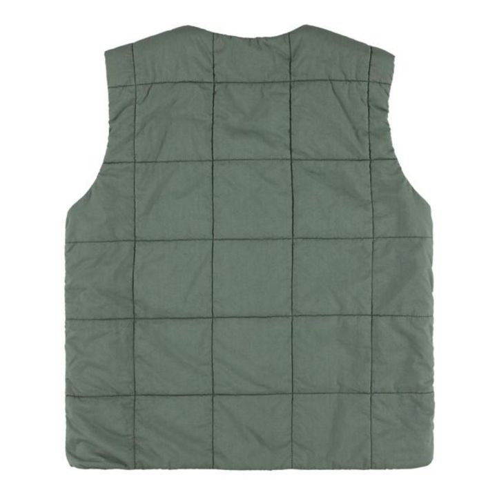 Veste Sans Manche Matelassée Toni | Vert- Image produit n°2