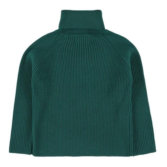 Cuello alto de lana Rosti | Verde Abeto