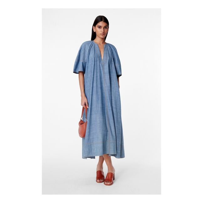 Brooklyn Chambray Dress | Blue