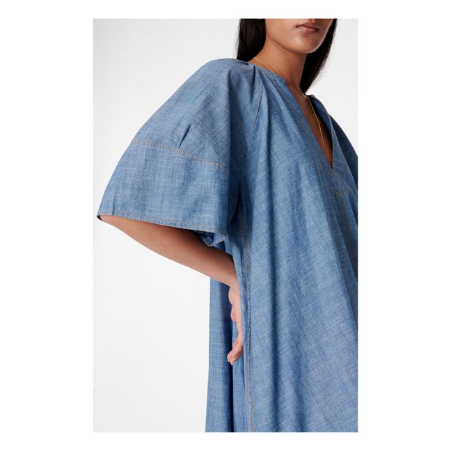 Brooklyn Chambray Dress | Blue
