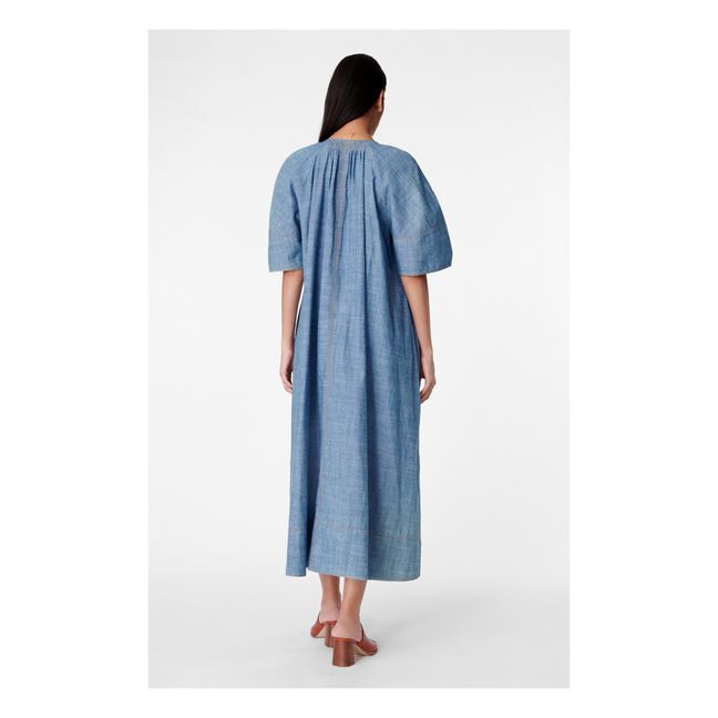 Brooklyn Chambray Dress | Blue