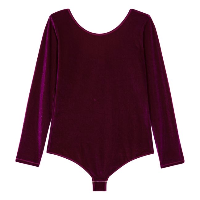Body Demy Velours | Rojo Frambuesa