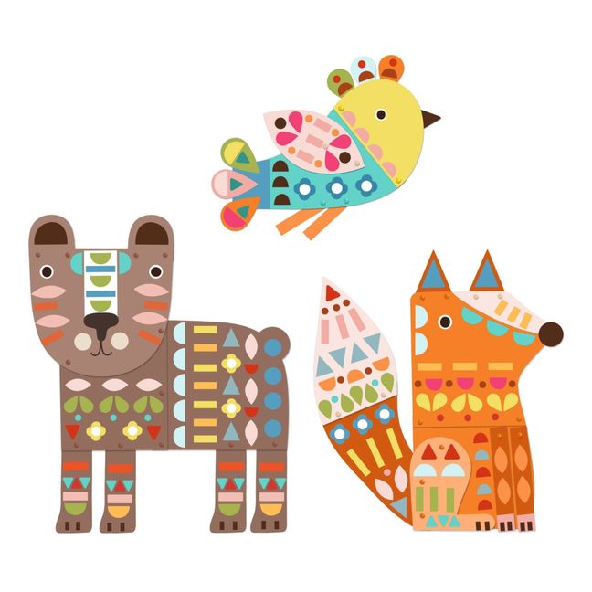 Creating with paper Giant animals