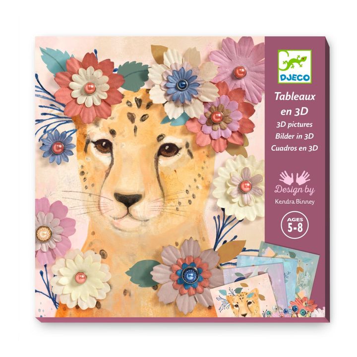 Kreativpapier Blumenkränze- Produktbild Nr. 4