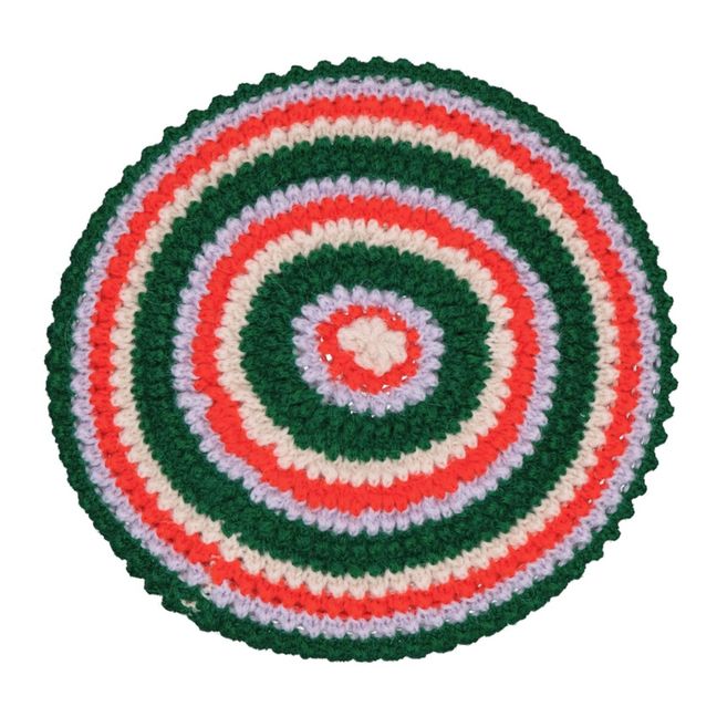 Béret Alpaga Mérinos Paris | Chrome green