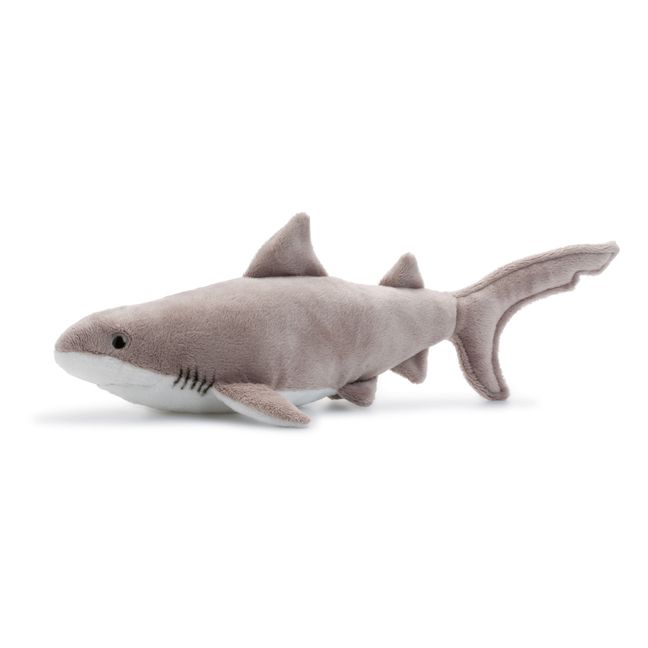 Plüschtier Großer Weißer Hai | Grau