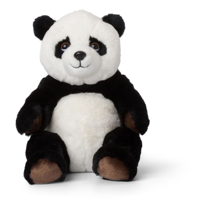 WWF - Peluche Eco Panda assis - Noir/Blanc