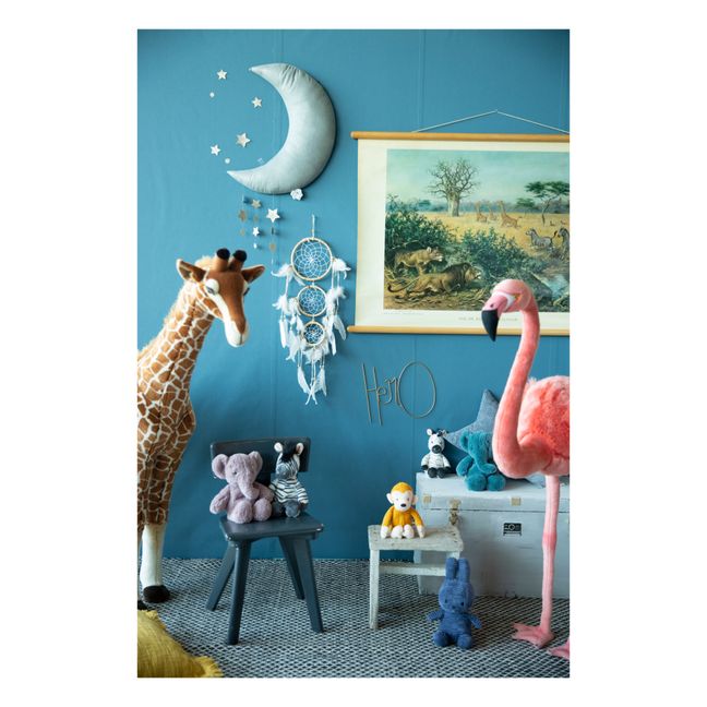 Peluche Zigo y le Zèbre | Noir/Blanc