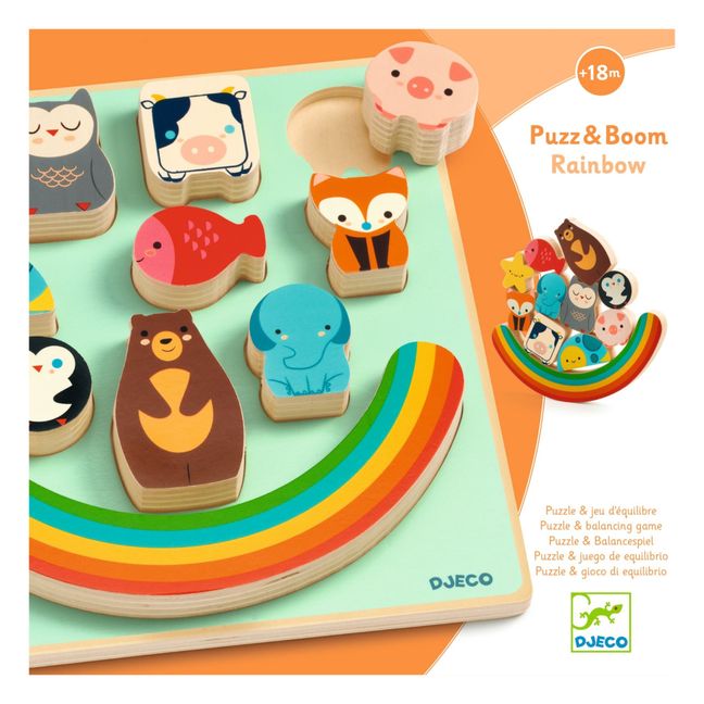 Puzzle relief Boom Rainbow