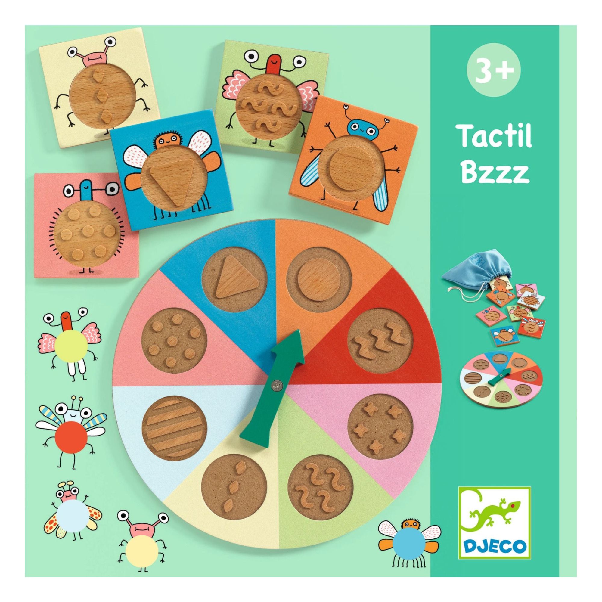 Djeco - Gioco educativo TactilBzzz